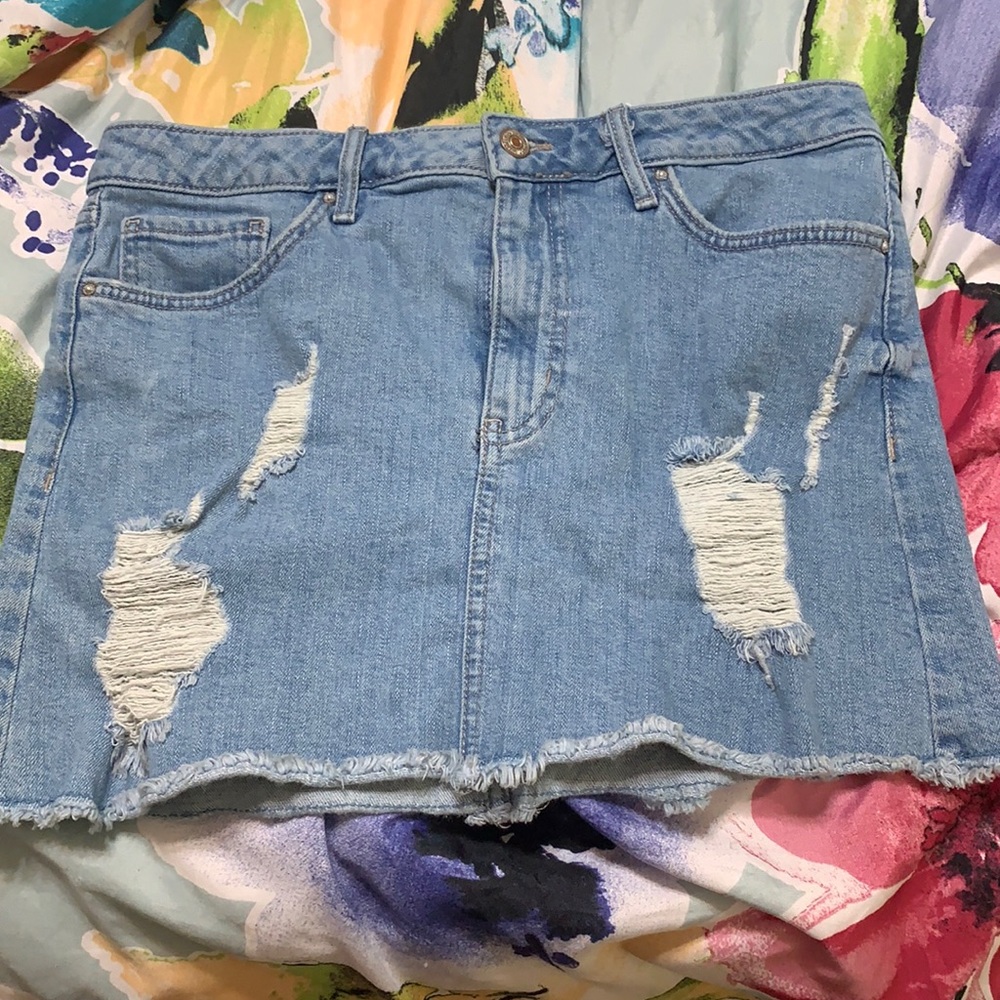 Jean skirt